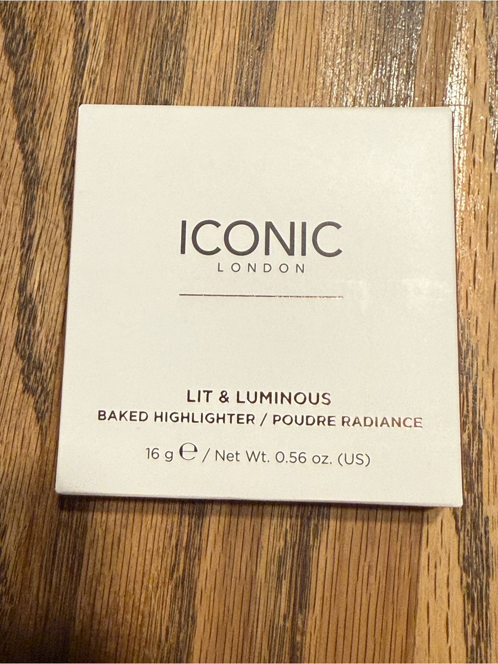 ICONIC London Lit & Luminous Baked Highlighter — NEW IN BOX